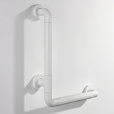 15x23 Inch L-Shaped Heavy Duty Non-Slip Wall Mount Handicap Grab Bar